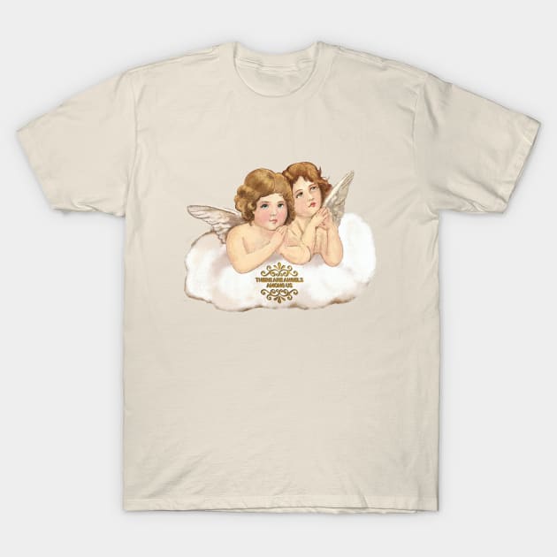 Two angels T-Shirt by Mimie20